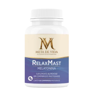 RelaxMast - Melatonina Mastigável sabor Maracujá
