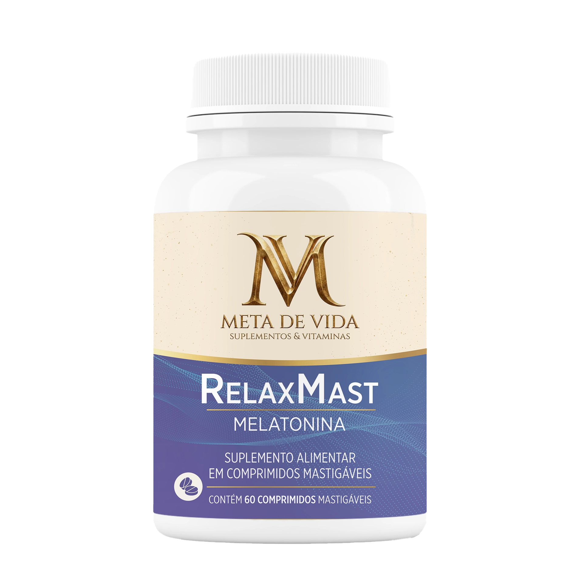 RelaxMast - Melatonina Mastigável sabor Maracujá